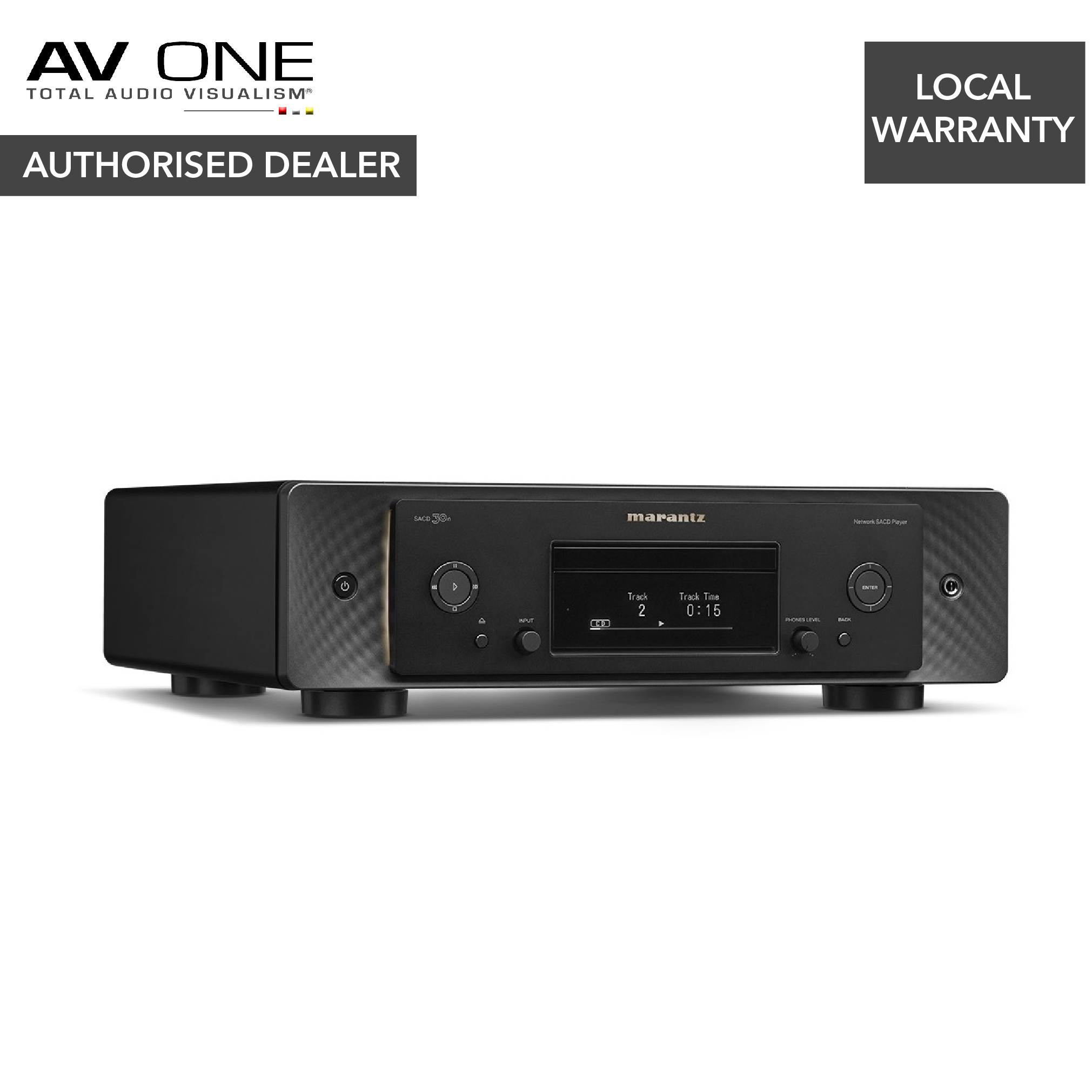 Marantz SACD 30N Network SACD Player - AV One Authorized Dealer/Official Product/Warranty