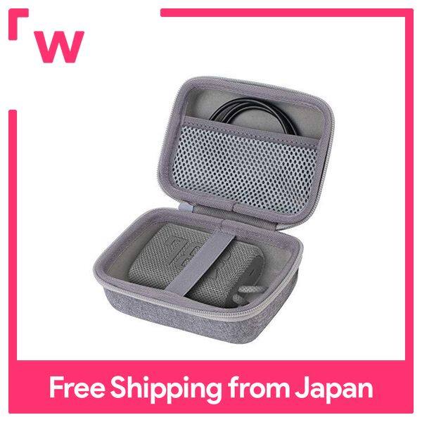Protective Storage Case for JBL GO3 Bluetooth Portable Speaker - Aenllosi (Gray)