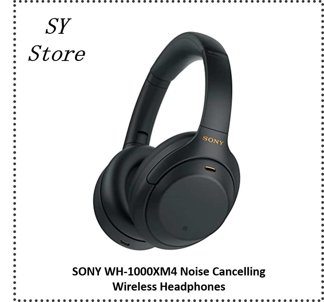 Sony WH-1000XM4 Wireless Bluetooth 5.0 Active Noise Canceling Headphone with Multipoint Connection and Speak-to-Chat Technology - SY Store