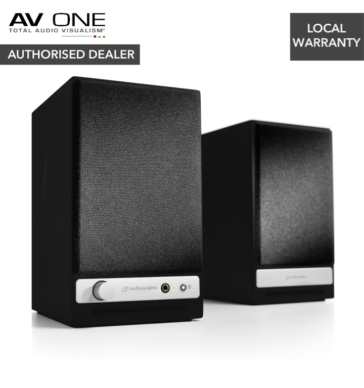 Audioengine HD3 Home Music System w/ Bluetooth aptX-HD Premium Powered Speakers - AV One Authorized Dealer/Official Product/Warranty
