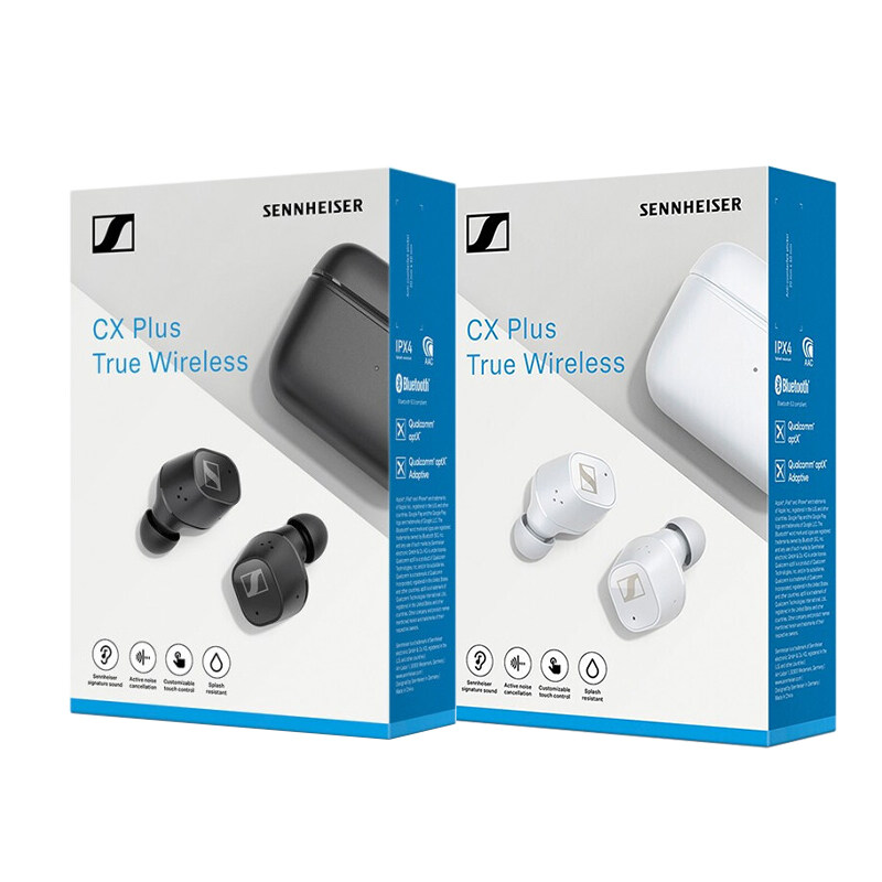 SENNHEISER CX Plus TW1 Active Noise Cancelling True Wireless Bluetooth Earphones
